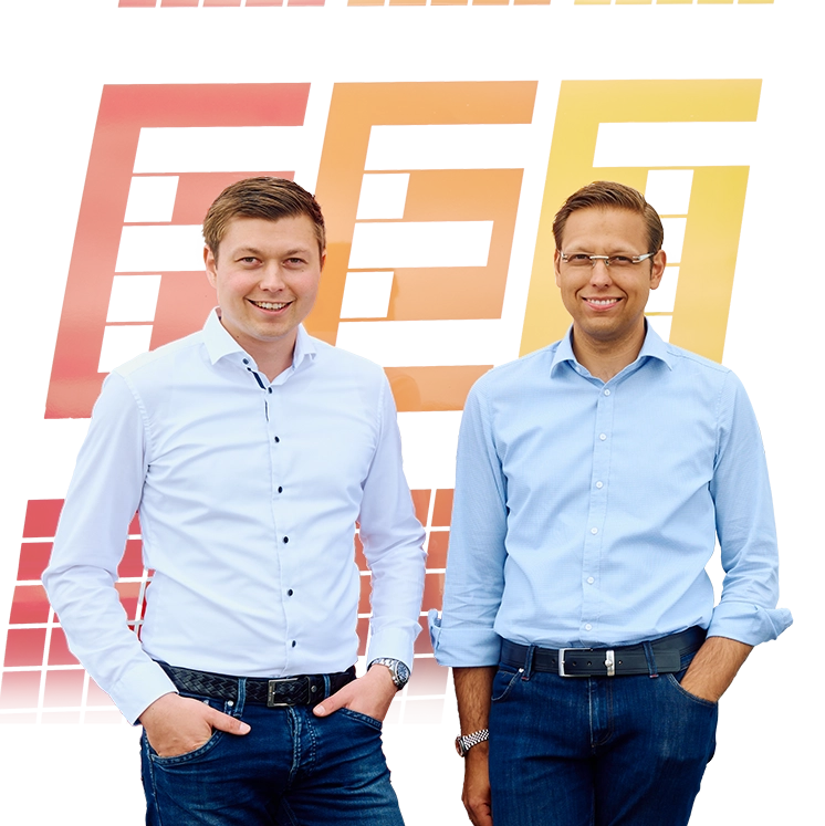 FET Geschäftsführer vor Unternehmensgrafik – Beratung und Planung von Logistiksystemen, Tourenstrukturen und Outsourcing-Strategien für mittelständische Unternehmen.